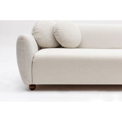 Atelier Del Sofa Kutna garnitura EDDY bijela lijevi kut, Eddy Corner Right (L3-CHL) - White slika 13