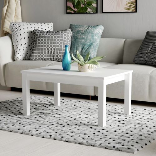 Loris - White White Coffee Table slika 2