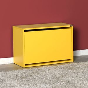 SHC-110-HH-1 Yellow Shoe Cabinet