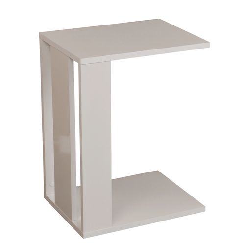 Single - Shiny White White Side Table slika 4