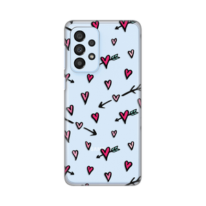 Torbica Silikonska Print Skin za Samsung A336B Galaxy A33 5G Hearts Pattern