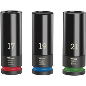 Wera Set Impact nasadnih ključeva, 1/2", 3 komada, 05004595001