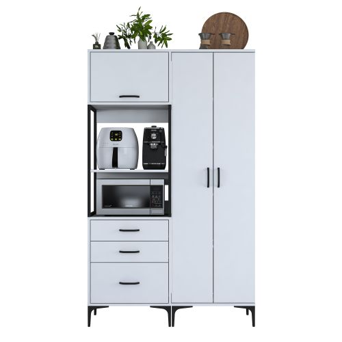 JE142 - 3106 White Multi Purpose Cabinet slika 10