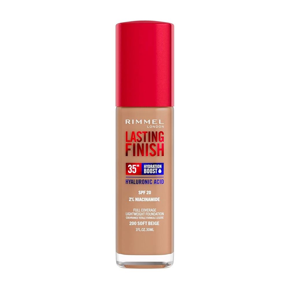 Rimmel Tečni puder Lasting Finish Liquid 200 Soft Beige 30ml slika 1