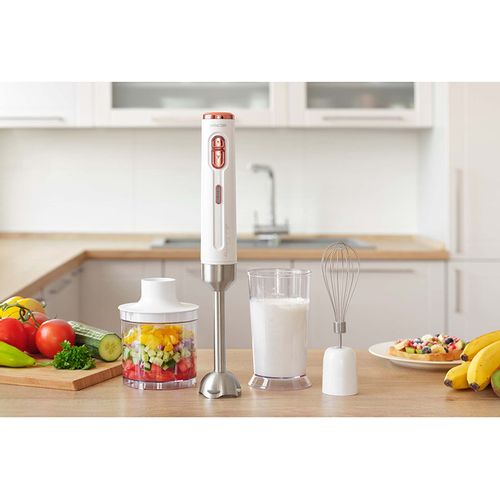 Sencor SHB 9000WH Bežični ručni blender, 200W, 0.7L, Bela/Roze slika 14