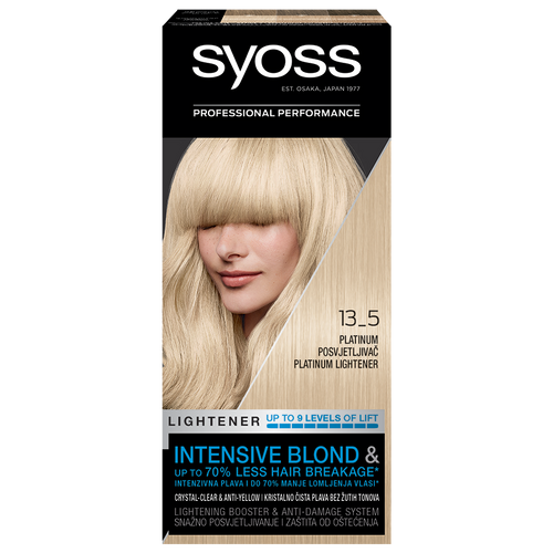 SYOSS boja za kosu 13-5 Platinum Lightener slika 1