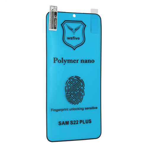 Folija Polymer Nano za Samsung S906B Galaxy S22 Plus crna slika 1