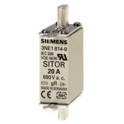 Siemens 3NE18170 uložak osigurača     Veličina osigurača = 0  50 A  690 V 1 St. slika 1