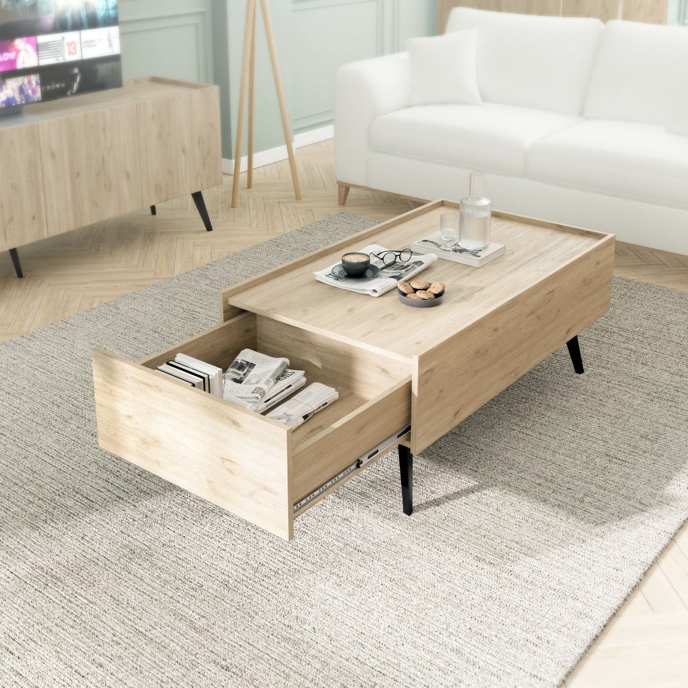 Kafa stol Shp-701-Ff-1 u boji hrasta slika 4