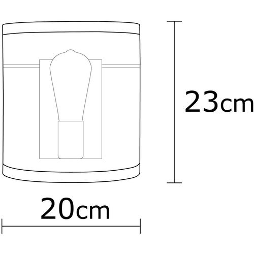 Opviq Zidna lampa, 525NOR3166 slika 3