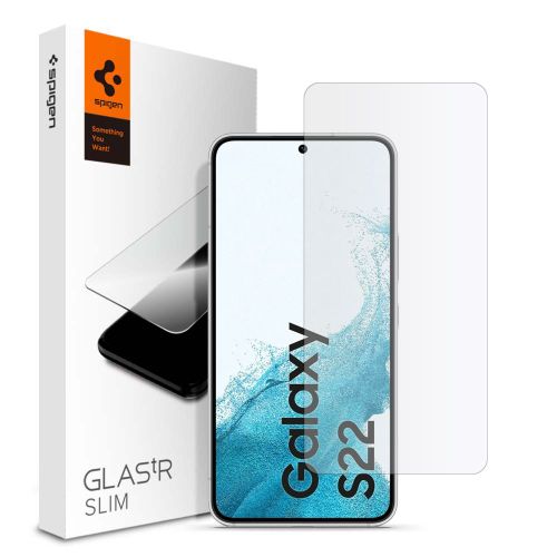 Spigen GLAS.TR Slim Samsung Galaxy S22, Clear slika 1