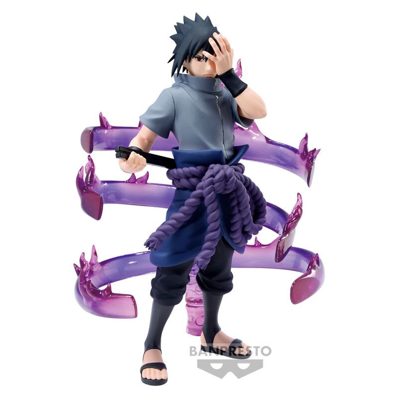 BANPRESTO Naruto Shippuden Effectreme Sasuke Uchiha II Figura 15cm image