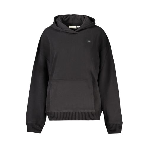 CALVIN KLEIN SWEATSHIRT WITHOUT ZIP WOMEN BLACK slika 1