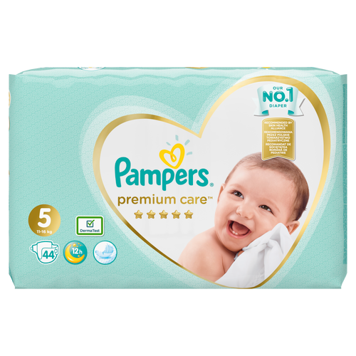 Pampers premium care, pelene s trakicama za učvršćivanje slika 8