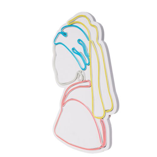 Wallity Ukrasna plastična LED rasvjeta, Girl With A Pearl Earring Pinky slika 5