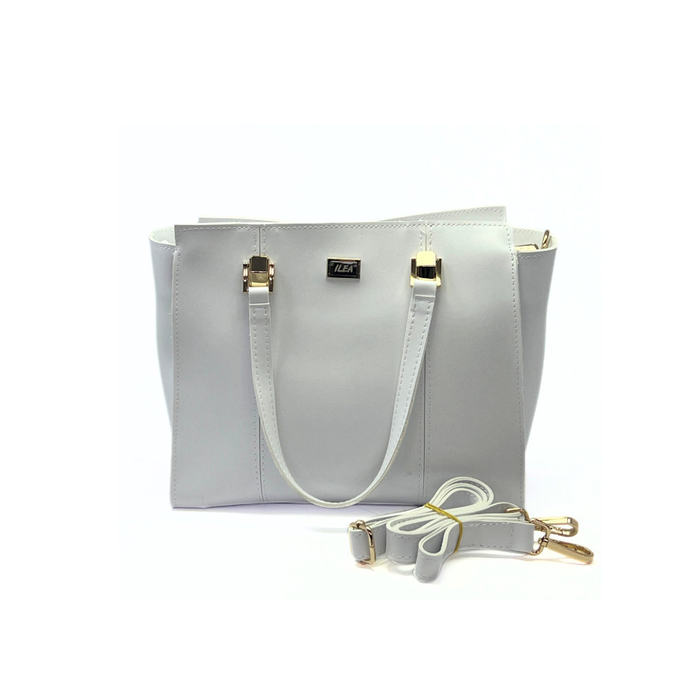 ILEA Ženska torba Lora 33x23cm, Bijela slika 1