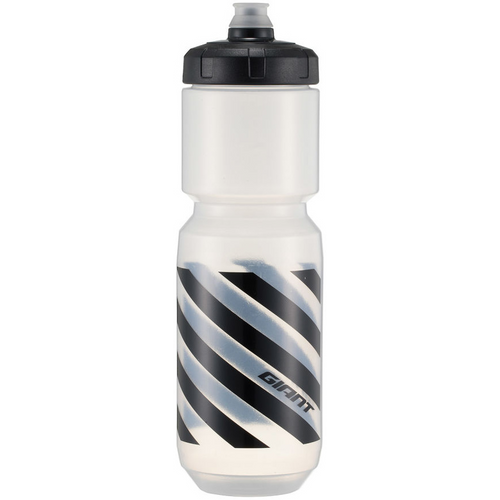 BIDON GIANT DOUBLESPRING TRANSPARENT/BLACK 750ML slika 1