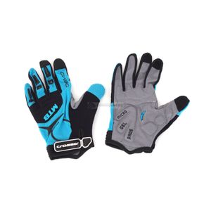 Crosser rukavice RS-537 Long Finger M black/blue