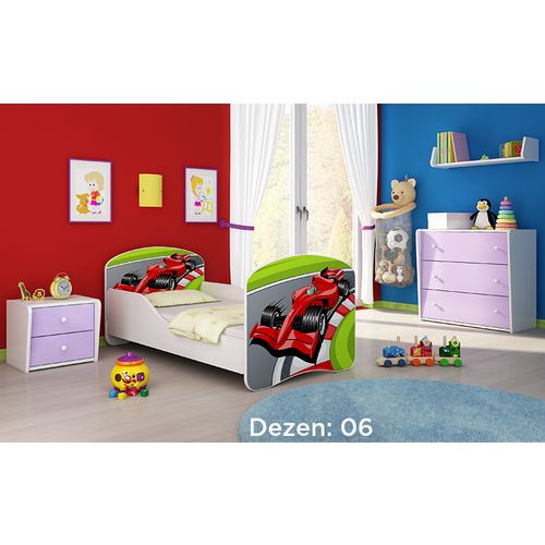 Deciji krevet ACMA I 160x80 + dusek 6 cm6 slika 1