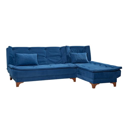 Kelebek Corner Right - Dark Blue Dark Blue Corner Sofa-Bed slika 4