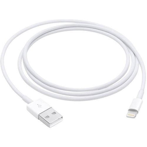 Apple iPad/iPhone/iPod priključni kabel [1x muški konektor USB 2.0 tipa a - 1x muški konektor Apple dock lightning] 1.00 m bijela slika 2