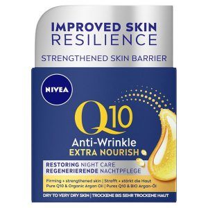 NIVEA Q10 Anti-Wrinkle Extra Nourishing noćna krema za lice 50ml