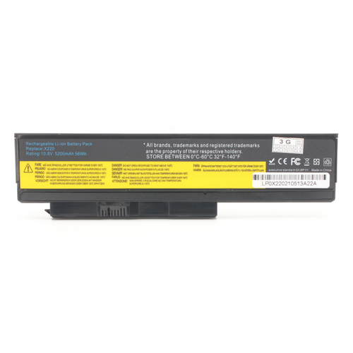 Baterija za laptop Lenovo X220 X230 10.8V 5200mAh 56Wh HQ2200 slika 1