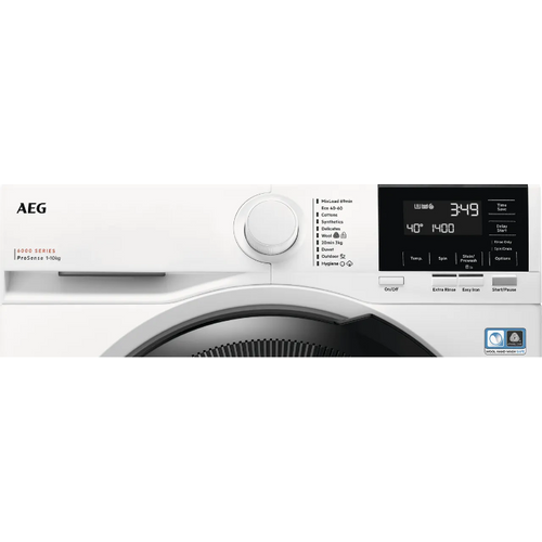 AEG LFR61144BE Veš mašina, 10kg, 1400 rpm, Inverter, 66 cm, WOOLMARK BLUE sertifikat slika 3