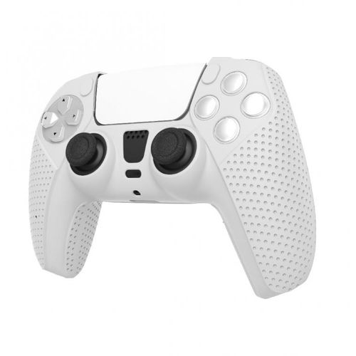 White Shark PS5 silikonska navlaka za kontroler PS5-541 BODY LOCK bijela slika 2