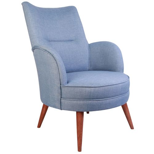 Victoria - Indigo Blue Indigo Blue Wing Chair slika 1