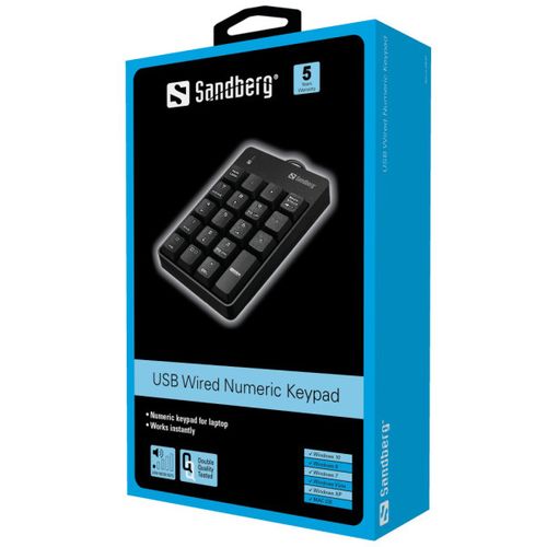 Numerička tastatura Sandberg USB 630-07 slika 2