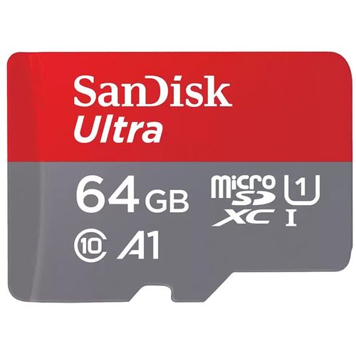 SanDisk SDXC 64GB Ultra Micro 140MB/s A1 Class 10 UHS-I sa Adap. slika 1