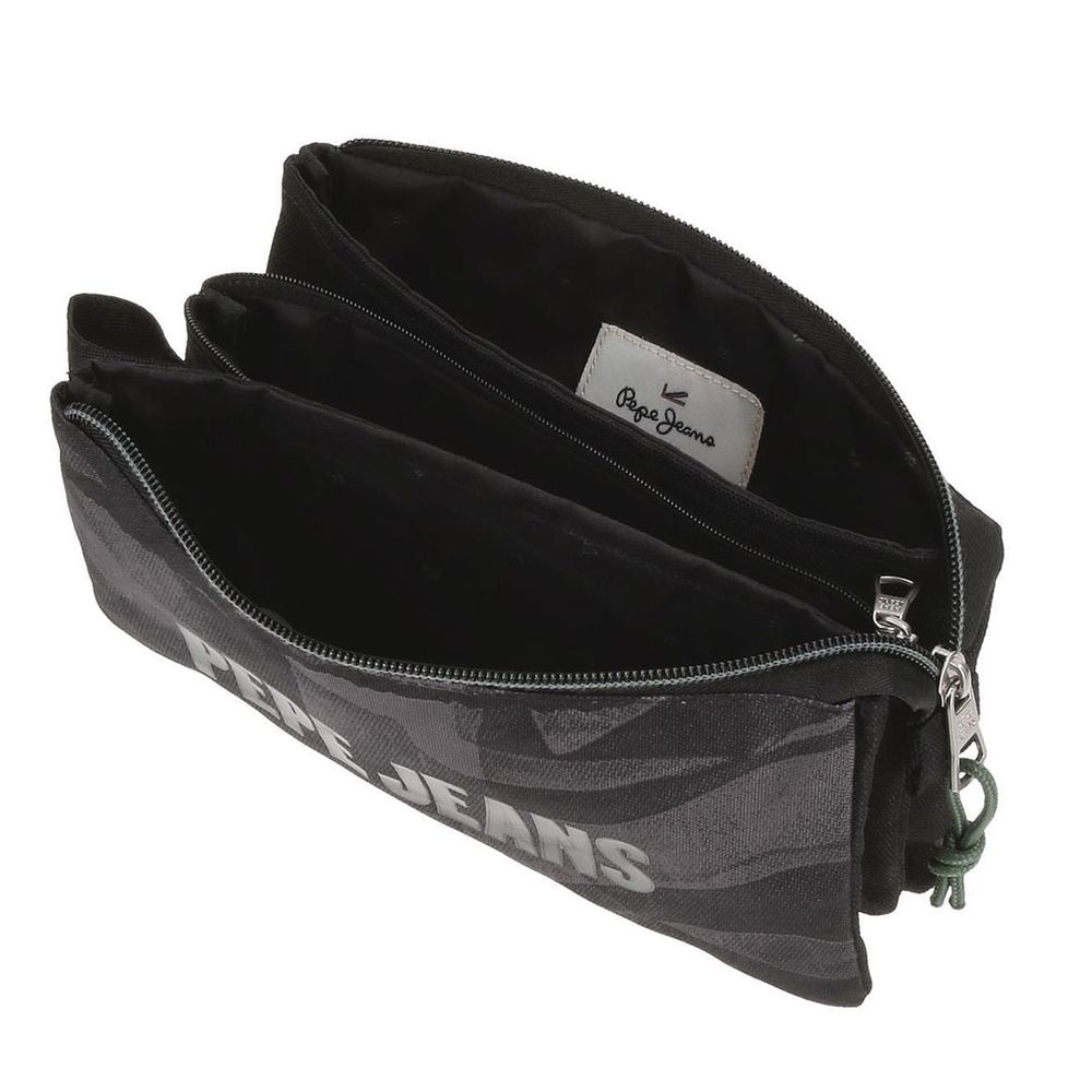 Pepe Jeans Pernica 22 cm Davis 6484321 sa 3 odjeljka crna slika 3