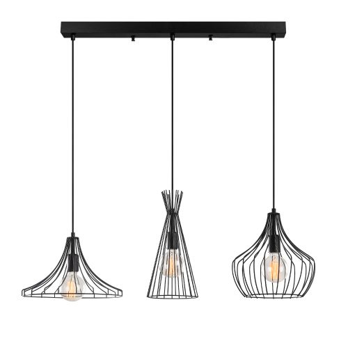 Mezopotamya - N-1287 Black Chandelier slika 5