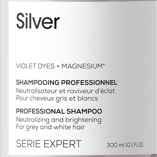 Loreal Professionnel Paris Silver Neutrališući šampon za sivu i sedu kosu 300ml slika 4