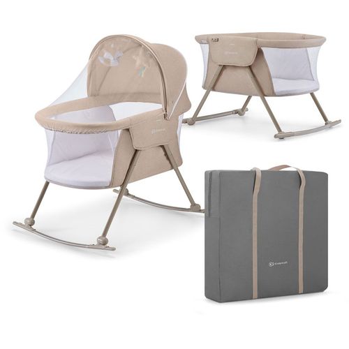 Kinderkraft Putni krevetac/kolijevka LOVI 3U1 Beige slika 1