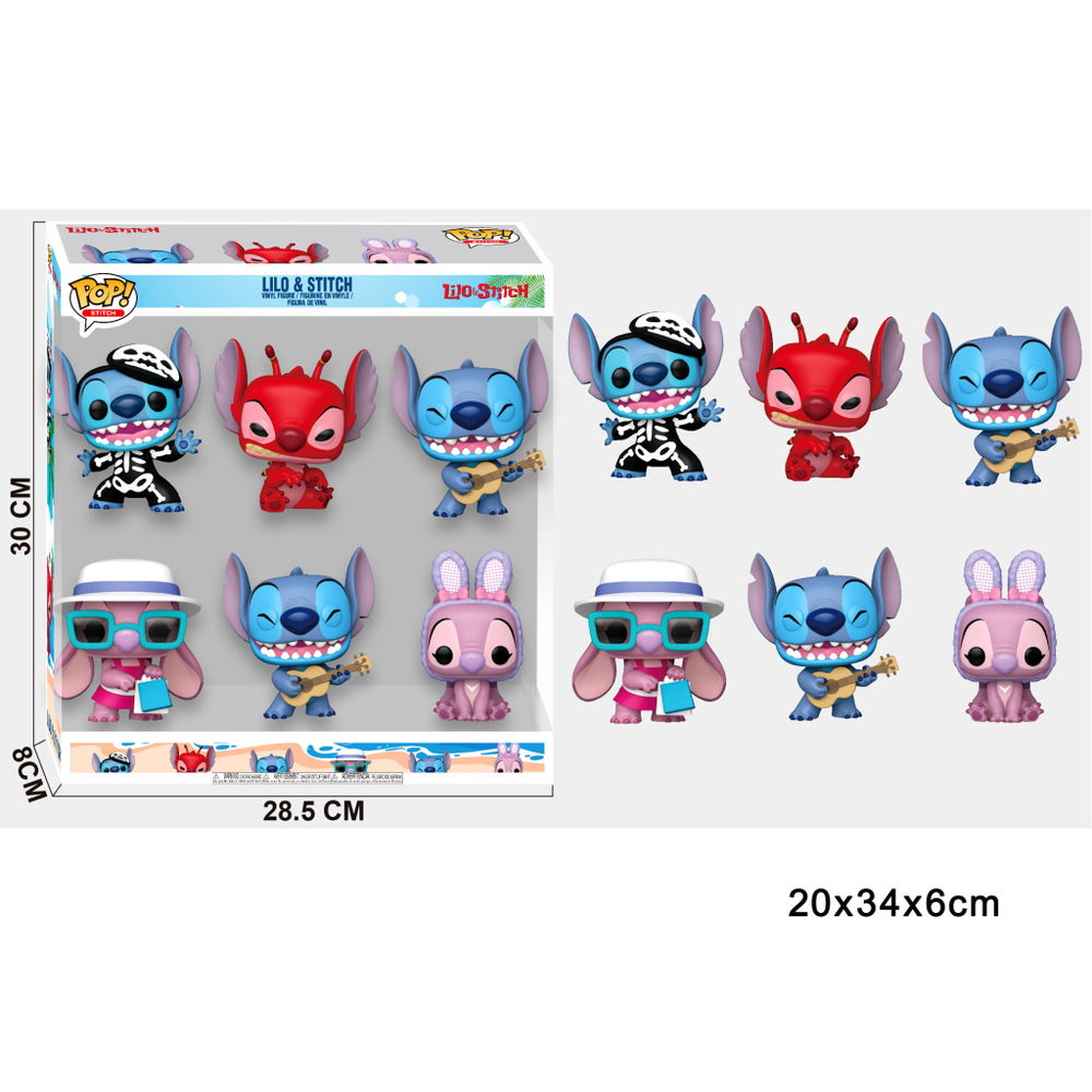 Funko MKW791256 Figurice Lilo & Stitch 6kom slika 1