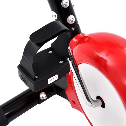 Bicikl za vježbanje s remenom za otpor crveni slika 9