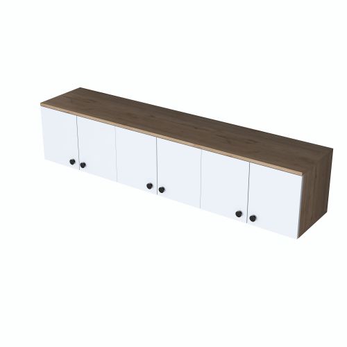 EA103 - 2387 WalnutWhite Multi Purpose Cabinet slika 6