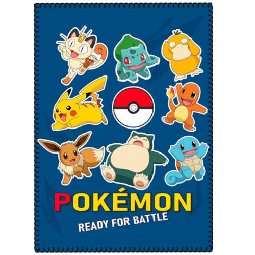 Pokemon polar blanket slika 1