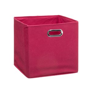 Five kutija za odlaganje 31x31x31cm karton polipropilen roza