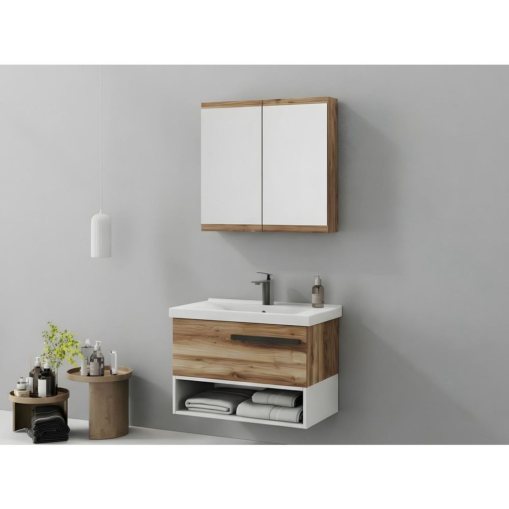 Set namještaja za kupatilo (2 komada) Blanc 80 slika 3