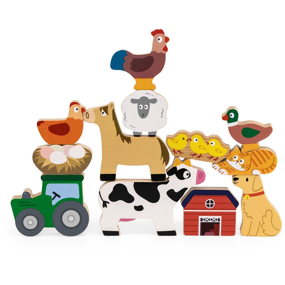 Viga stog puzzle životinje s farme slika 3