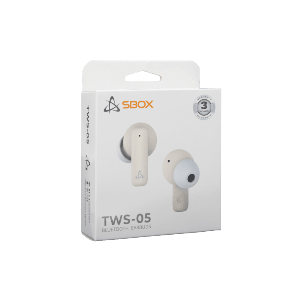 SBOX EARBUDS Slušalice + mikrofon Bluetooth EB-TWS05, bež slika 7