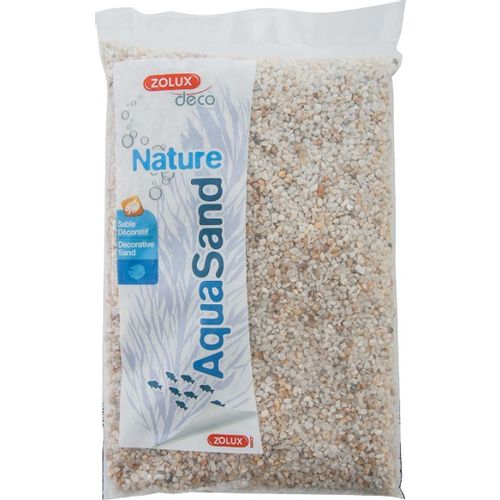 346404 Zolux Podloga Aquasand Nature Beli Kvarc 1kg slika 1