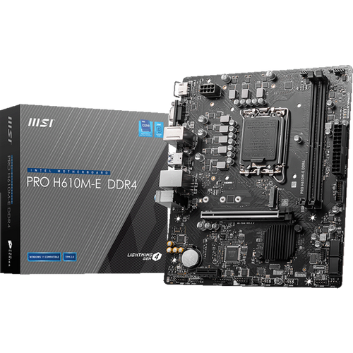 MSI PRO H610M-E DDR4, Micro-ATX slika 1