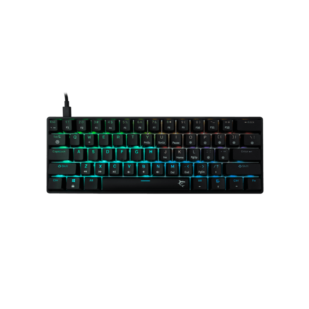 WHITE SHARK Mehanička tastatura GK-004131 SHINOBI-2 / US, smeđi prekidači slika 1