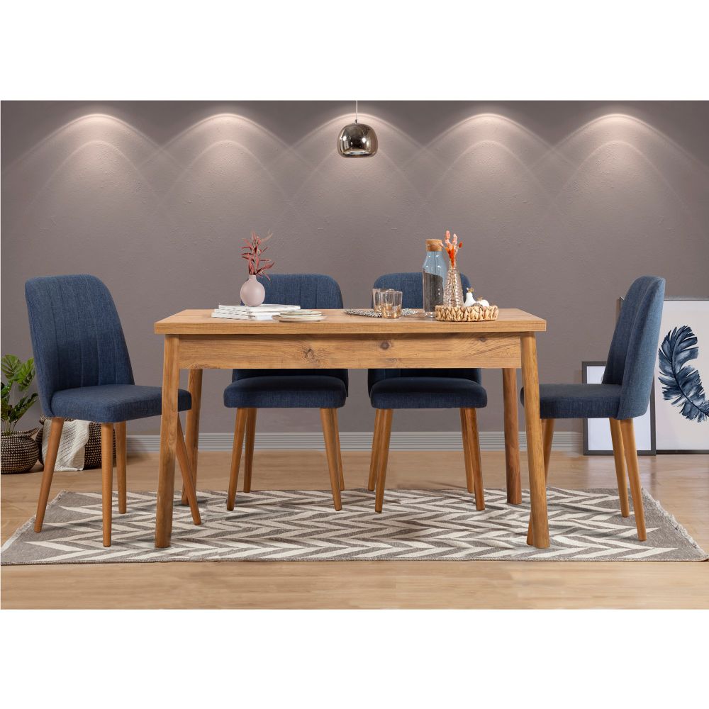 Set Stola i Stolica Costa Atlantice - Plava slika 1