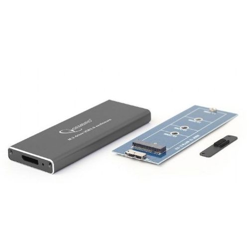 EE2280-U3C-01 Gembird Kuciste za M.2 SSD (NGFF) memoriju USB3.0 black slika 3