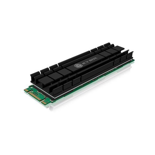 Hladnjak za M.2 SSD disk ICY BOX IB-M2HS-701, za M.2 2280 SSD, Alu heatsink, 5mm slika 1